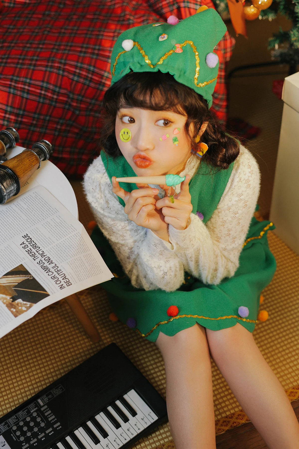 [YITUYU] 2022.12.27 Vol.2772 – Walking Christmas Tree Fatty Blue-#[27P]-18